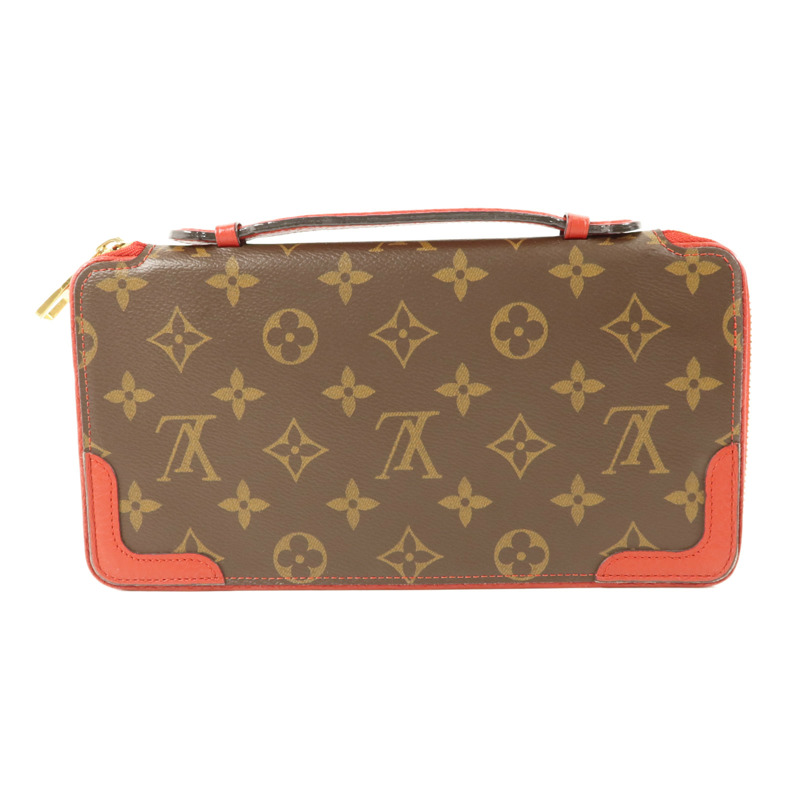 LOUIS VUITTON Monogram Retiro Wallet金扣長錢包-1