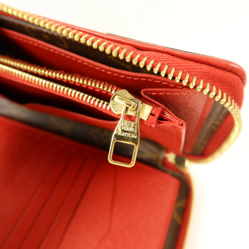LOUIS VUITTON Monogram Retiro Wallet金扣長錢包-10