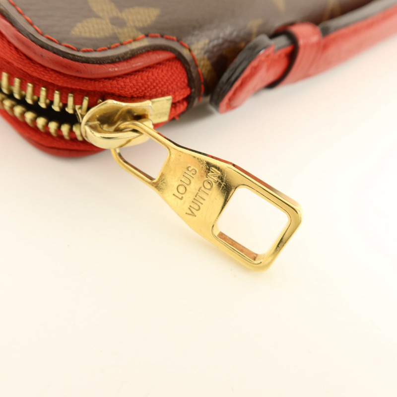LOUIS VUITTON Monogram Retiro Wallet金扣長錢包-11