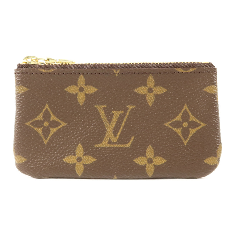 LOUIS VUITTON Monogram Key Pouch金扣鎖匙包-1