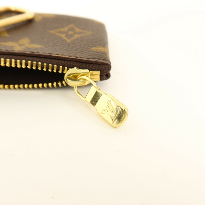 LOUIS VUITTON Monogram Key Pouch金扣鎖匙包-8