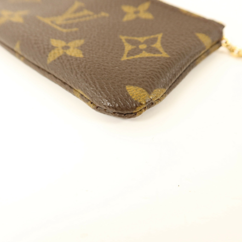 LOUIS VUITTON Monogram Key Pouch金扣鎖匙包-9