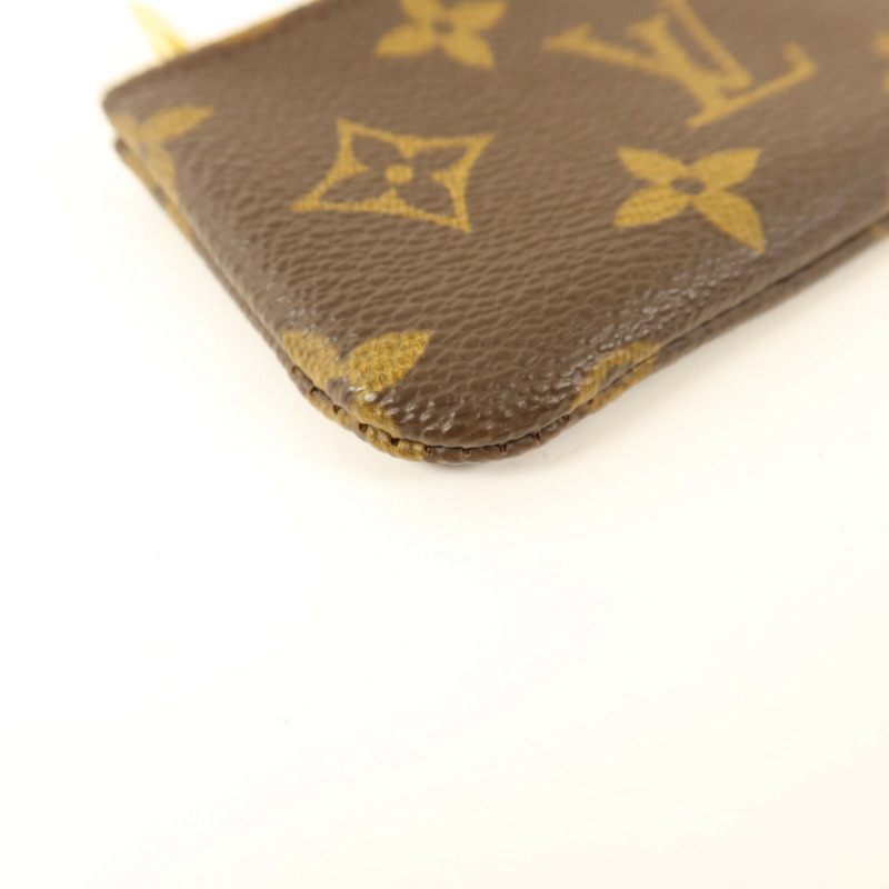 LOUIS VUITTON Monogram Key Pouch金扣鎖匙包-10