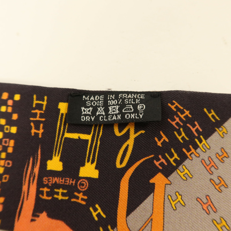 HERMES 絲質Twilly絲巾-6