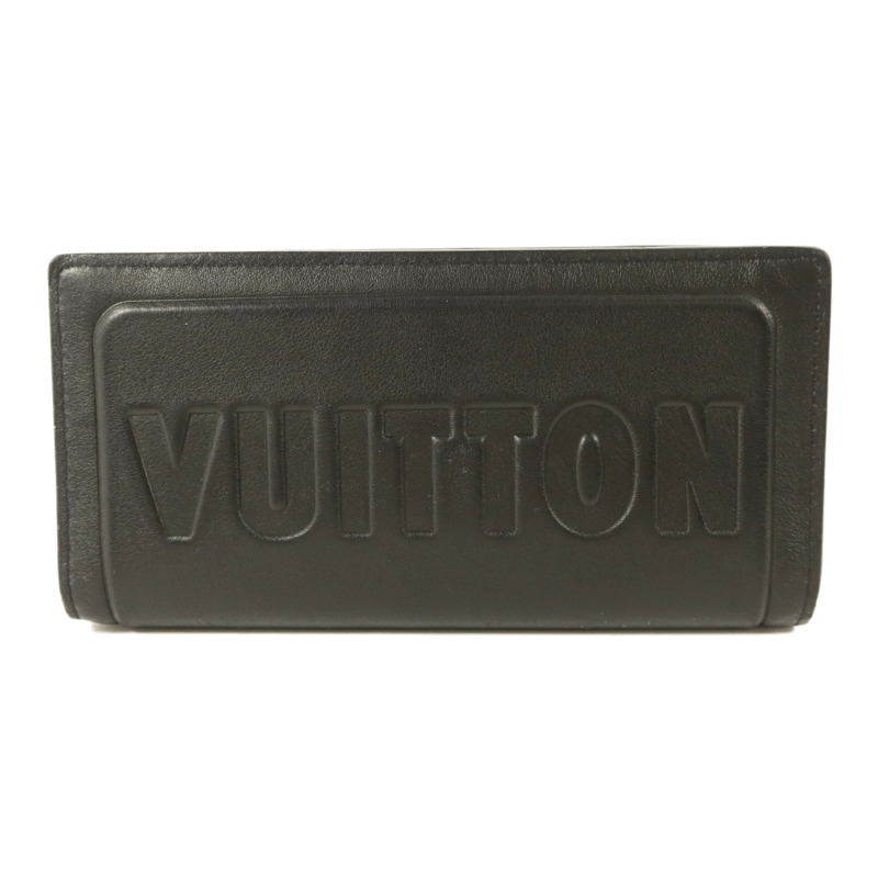 LOUIS VUITTON 牛皮皮革Portefeuille Brazza長錢包-1