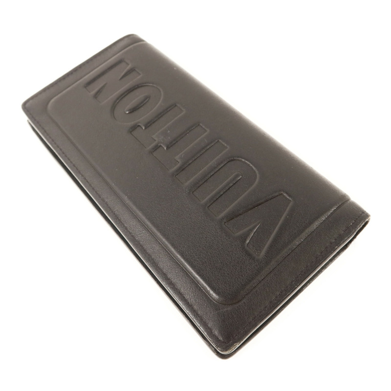 LOUIS VUITTON 牛皮皮革Portefeuille Brazza長錢包-3