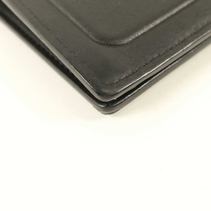 LOUIS VUITTON 牛皮皮革Portefeuille Brazza長錢包-9