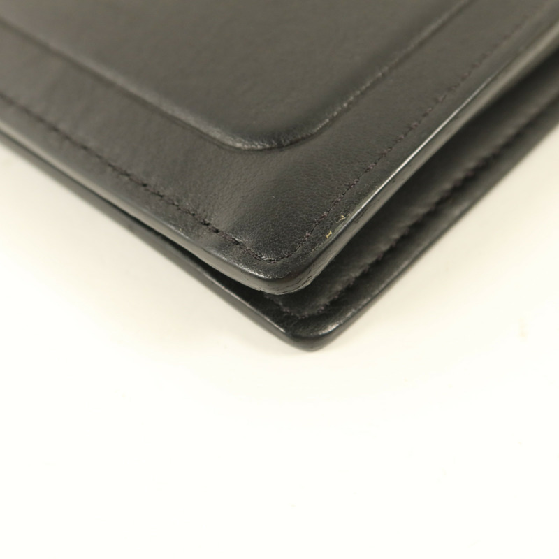 LOUIS VUITTON 牛皮皮革Portefeuille Brazza長錢包-10