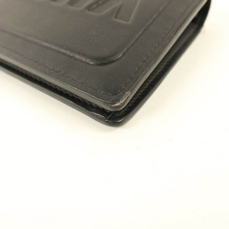 LOUIS VUITTON 牛皮皮革Portefeuille Brazza長錢包-12