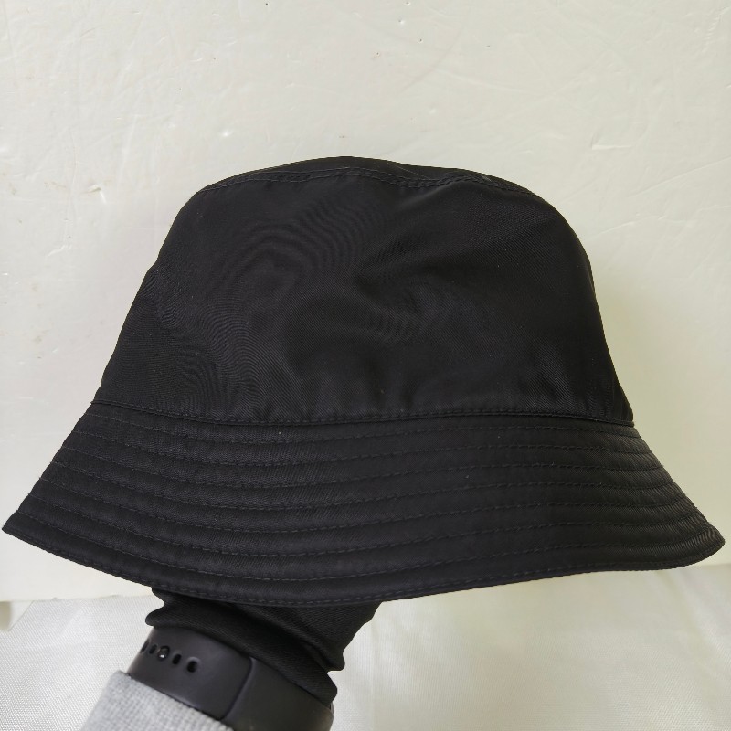 🫅女神購物節狂降（原$14800）‼️只到3/15⏰【9成新】㊣✨PRADA✨普拉達 黑色 輕量 帆布 男女同款 漁夫帽 桶帽/二手精品/保證正品🌳二手樹屋🌳-4
