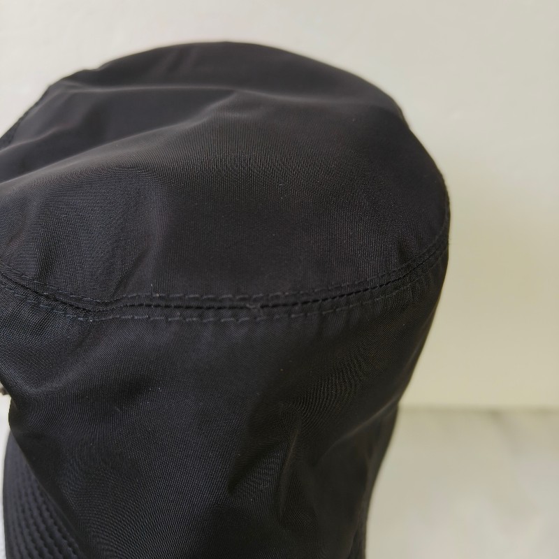 🫅女神購物節狂降（原$14800）‼️只到3/15⏰【9成新】㊣✨PRADA✨普拉達 黑色 輕量 帆布 男女同款 漁夫帽 桶帽/二手精品/保證正品🌳二手樹屋🌳-9