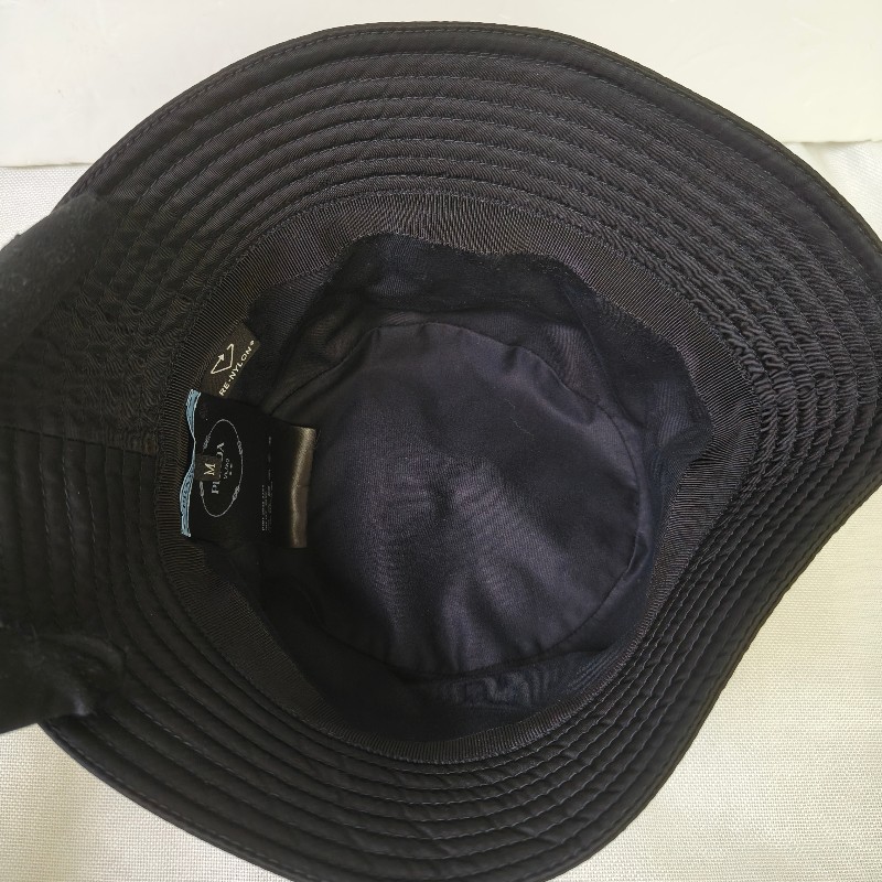 🫅女神購物節狂降（原$14800）‼️只到3/15⏰【9成新】㊣✨PRADA✨普拉達 黑色 輕量 帆布 男女同款 漁夫帽 桶帽/二手精品/保證正品🌳二手樹屋🌳-12