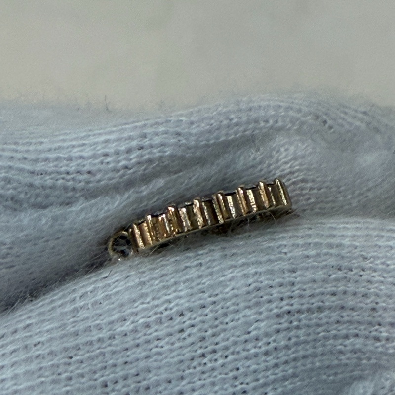 DIOR N2241 金色CD 水鑽 Petit CD 項鍊-8