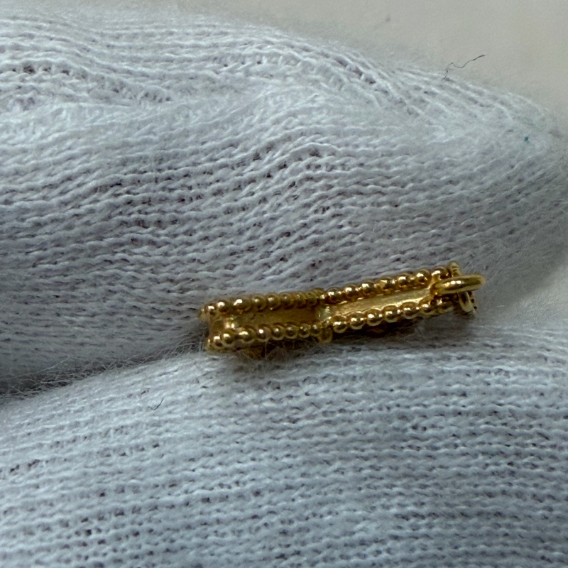 VCA  Van Cleef & Arpels梵克雅寶 18K黃金 珍珠母貝 Sweet Butterflies 手鍊-5