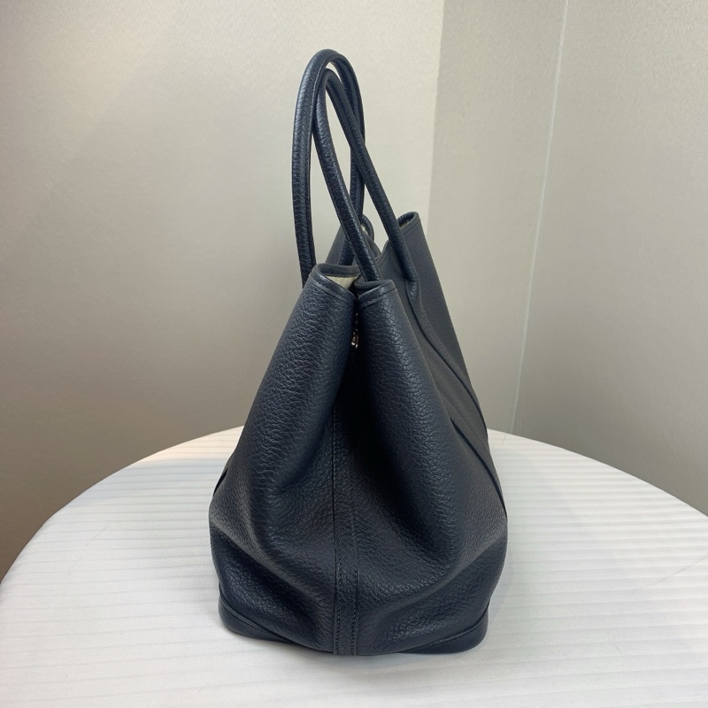 愛馬仕 Hermes Garden Party 36 黑銀花園包 大容量實用百搭 尺寸：36*26*18-3