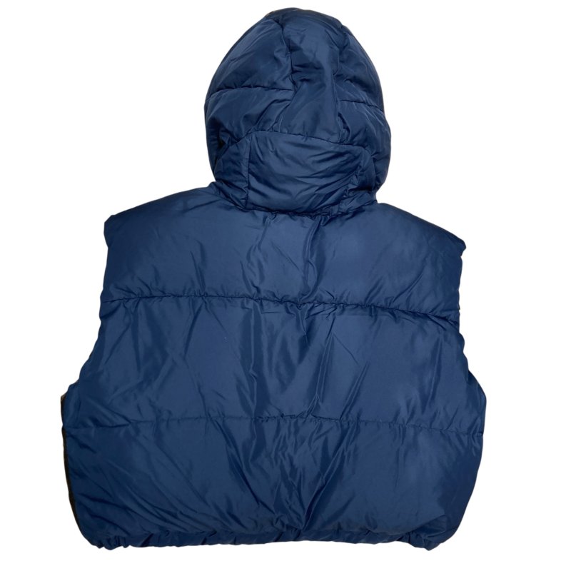 FENDI 芬迪 雙面 ZUCCA 羽絨背心 短款 棕色/藍色 FAA428 A6JB 女款-3