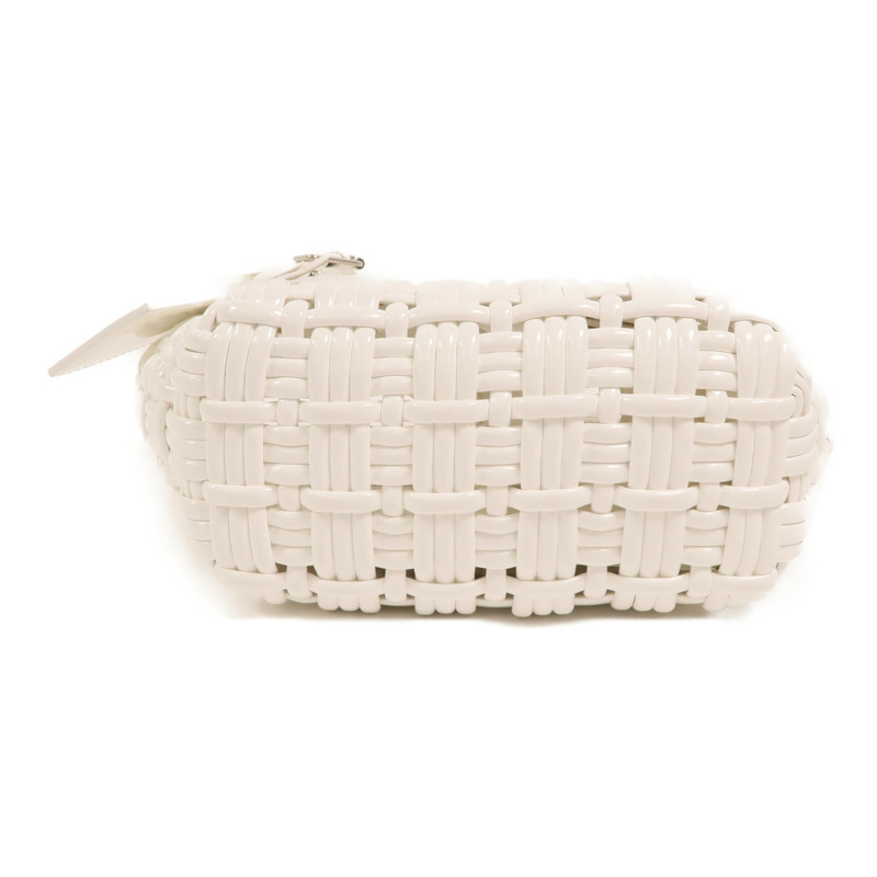 BALENCIAGA 漆皮皮革Tote Bag銀扣手挽肩背兩用袋-3