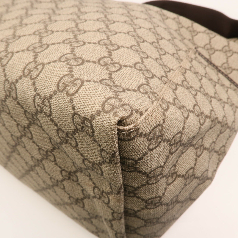 GUCCI 塗層帆布Shoulder Bag金扣肩背袋-10