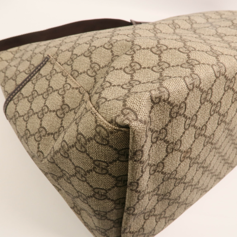 GUCCI 塗層帆布Shoulder Bag金扣肩背袋-13