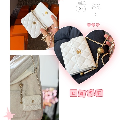 Chanel Gold ball mini flap 迷你金球翻蓋包