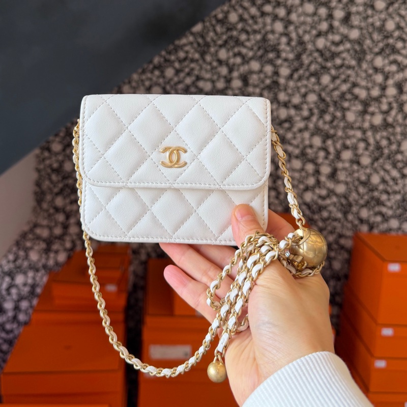 Chanel Gold ball mini flap 迷你金球翻蓋包-1