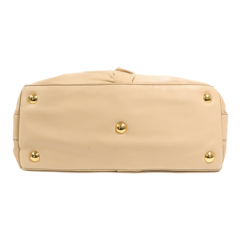 Valentino 羊皮皮革Shoulder Bag金扣肩背袋-3