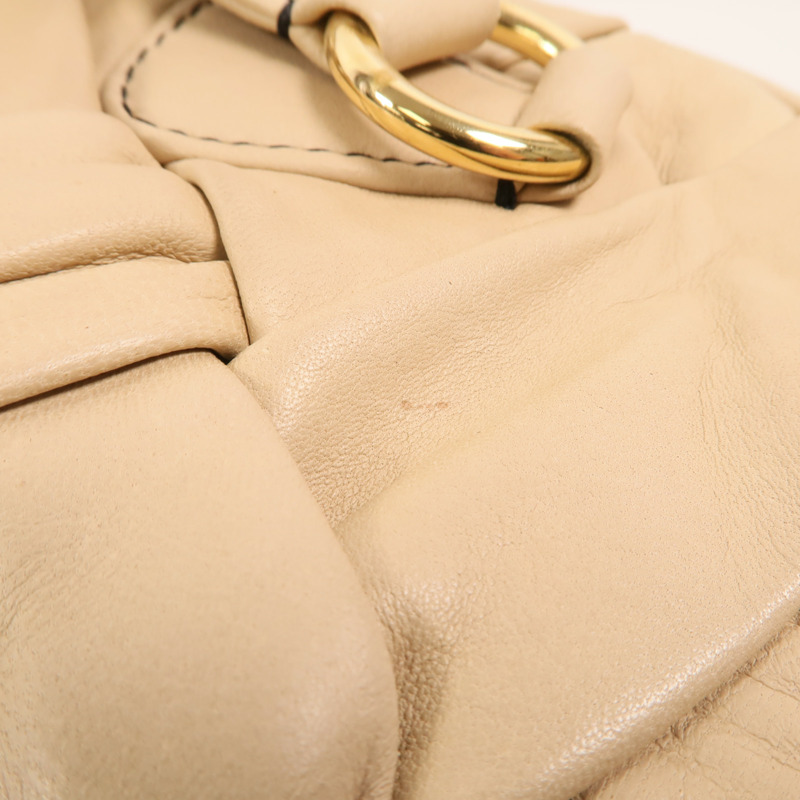 Valentino 羊皮皮革Shoulder Bag金扣肩背袋-17