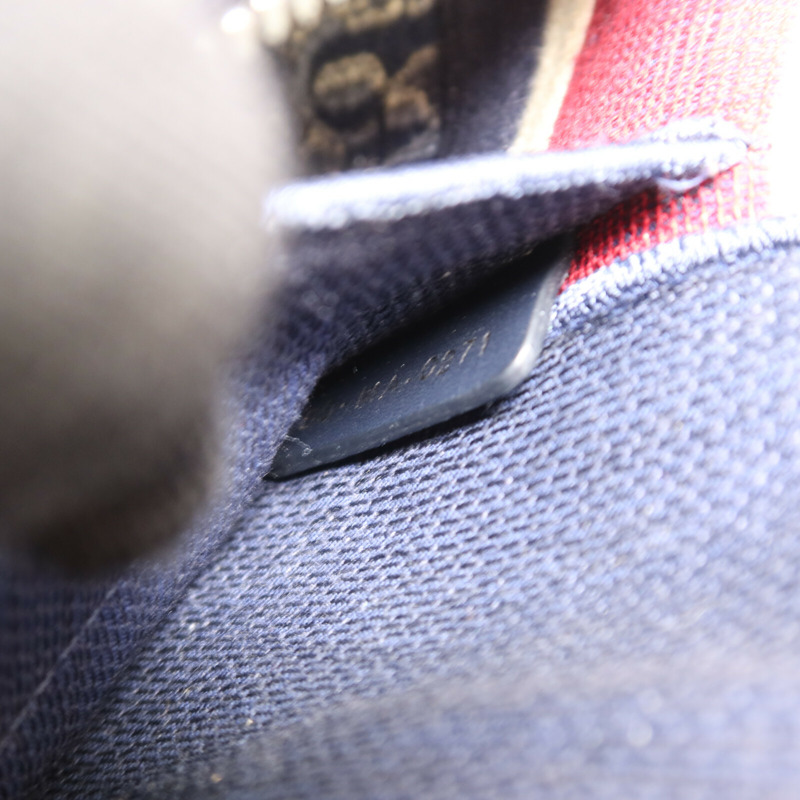 Dior 絨布Vanity Case銀扣手挽肩背兩用袋-6