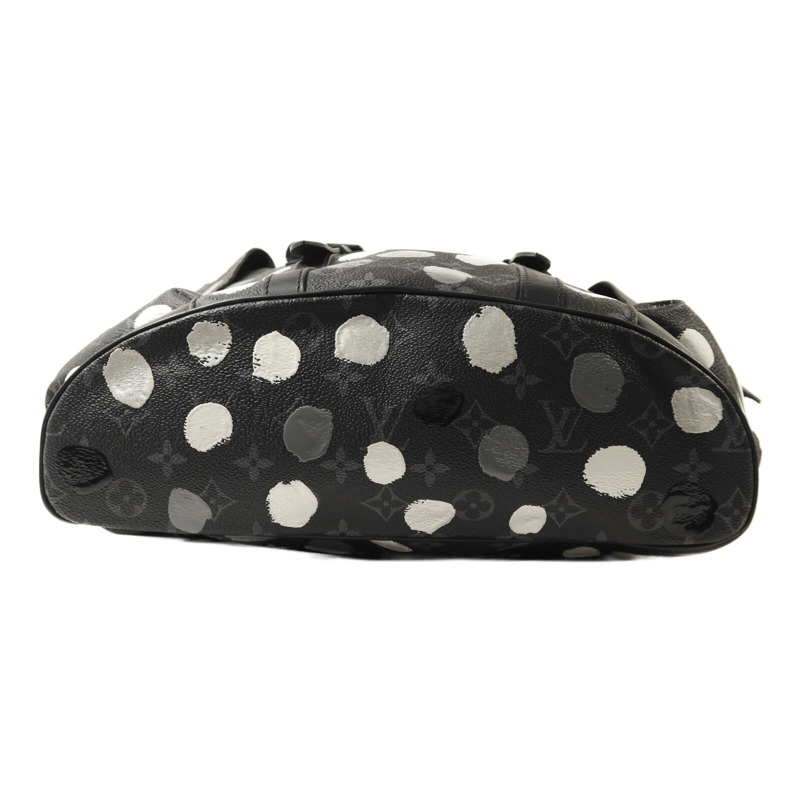 LOUIS VUITTON Monogram Eclipse LV X YK Christopher MM背包-3