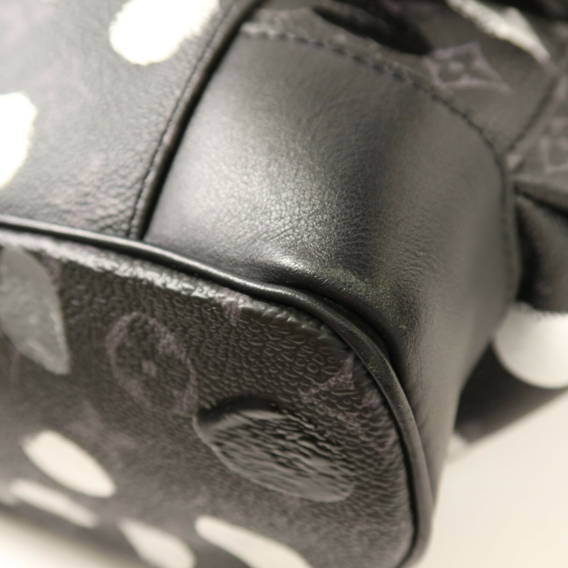 LOUIS VUITTON Monogram Eclipse LV X YK Christopher MM背包-14