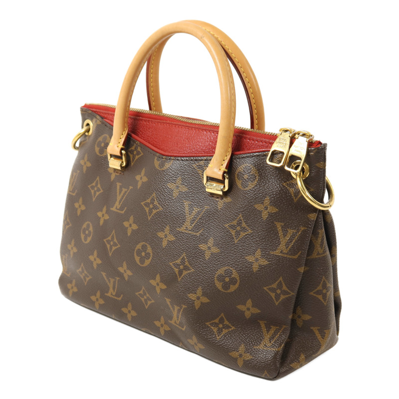 LOUIS VUITTON Monogram Pallas BB金扣手挽肩背兩用袋-2