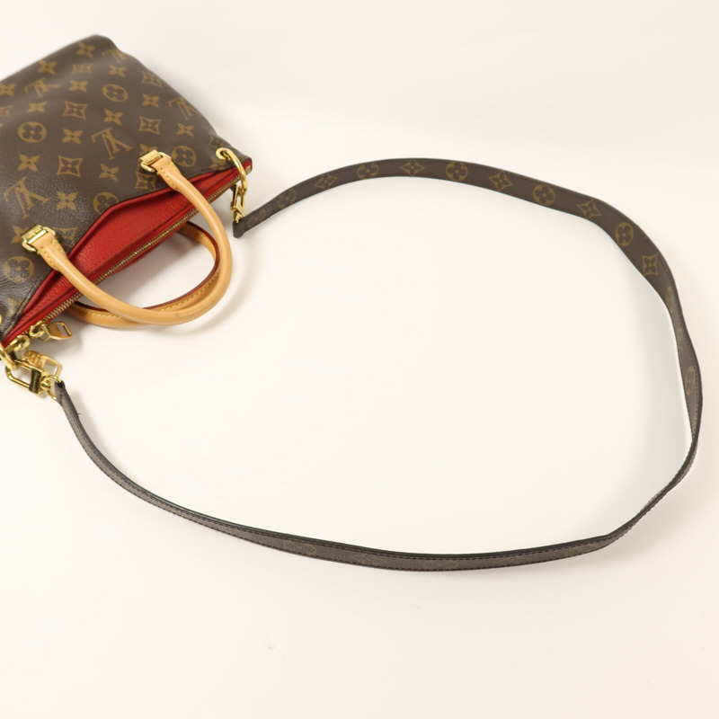 LOUIS VUITTON Monogram Pallas BB金扣手挽肩背兩用袋-7