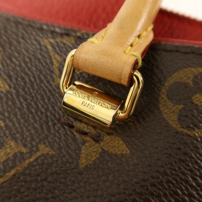 LOUIS VUITTON Monogram Pallas BB金扣手挽肩背兩用袋-9