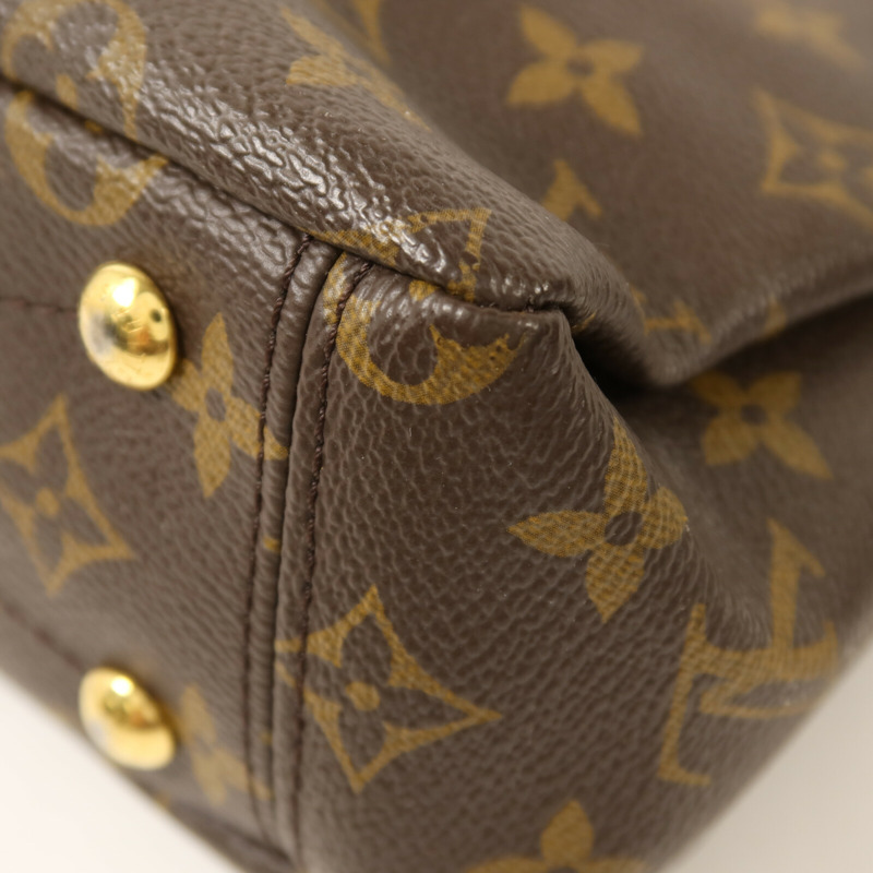 LOUIS VUITTON Monogram Pallas BB金扣手挽肩背兩用袋-11