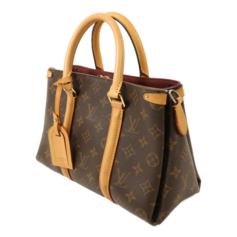 LOUIS VUITTON Monogram Soufflot BB金扣手挽肩背兩用袋-2