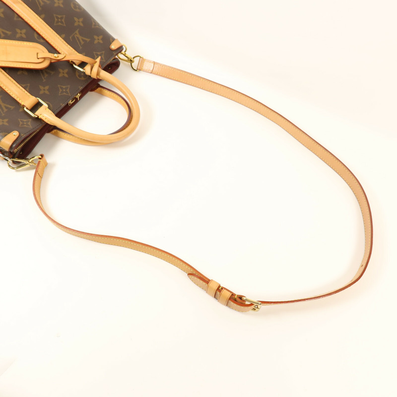 LOUIS VUITTON Monogram Soufflot BB金扣手挽肩背兩用袋-7