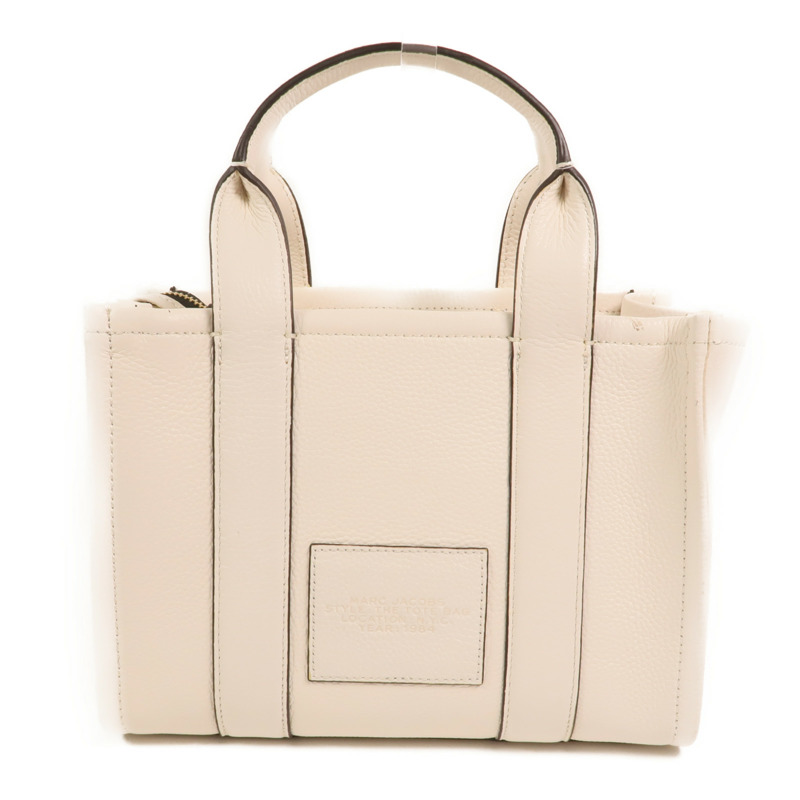 MARC JACOBS 牛皮皮革The Tote Bag金扣手挽肩背兩用袋-1