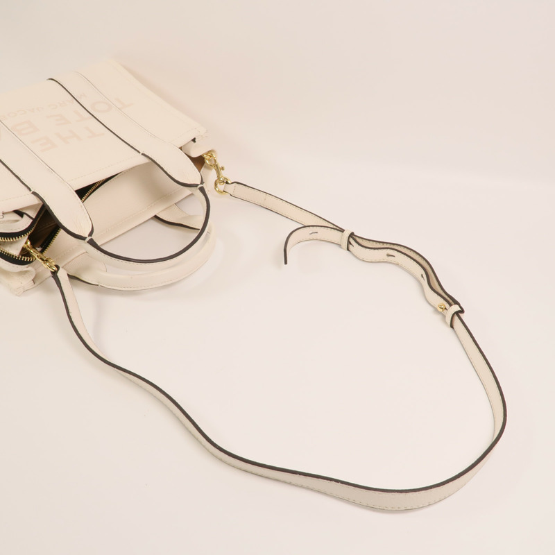 MARC JACOBS 牛皮皮革The Tote Bag金扣手挽肩背兩用袋-6