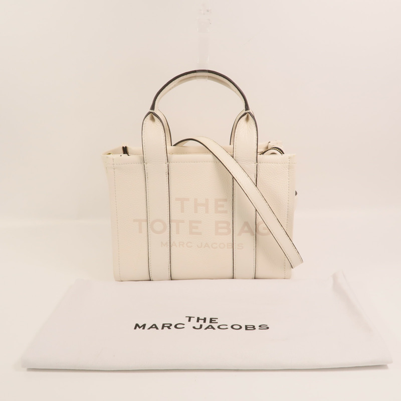 MARC JACOBS 牛皮皮革The Tote Bag金扣手挽肩背兩用袋-7