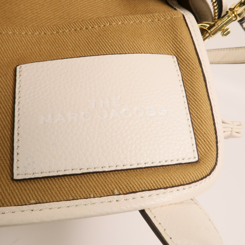 MARC JACOBS 牛皮皮革The Tote Bag金扣手挽肩背兩用袋-15