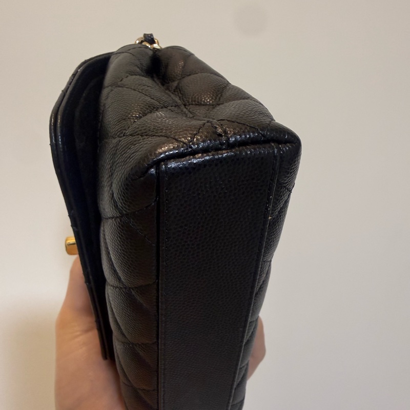 Chanel coco handle mini 黑 全配-4