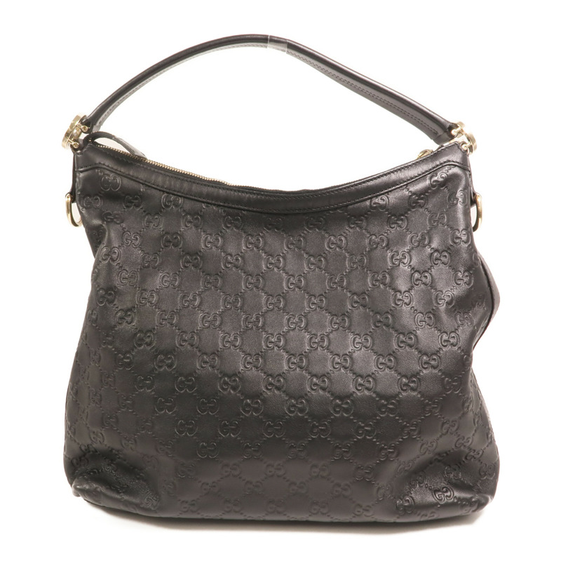 GUCCI 牛皮皮革Miss GG Hobo Bag金扣手挽肩背兩用袋-1