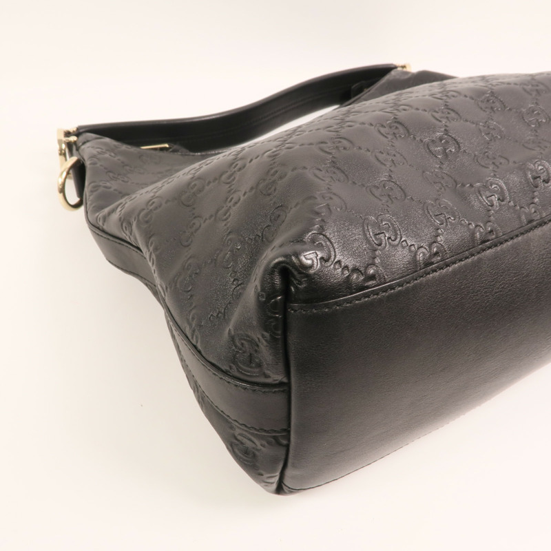 GUCCI 牛皮皮革Miss GG Hobo Bag金扣手挽肩背兩用袋-9