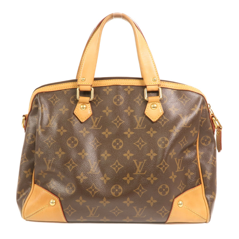 LOUIS VUITTON Monogram Retiro PM金扣手挽肩背兩用袋-1