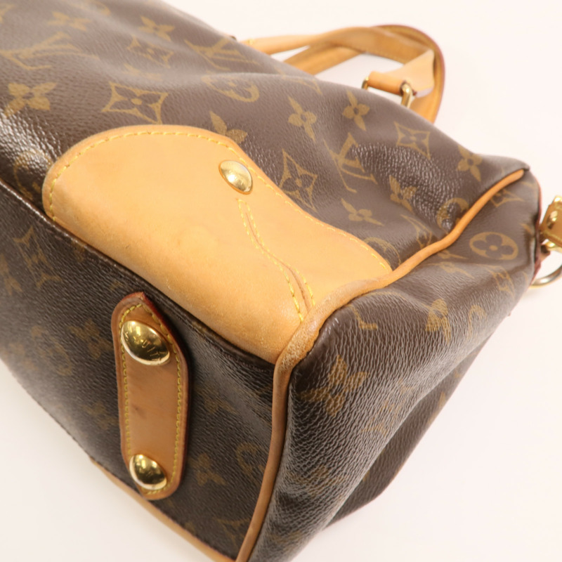 LOUIS VUITTON Monogram Retiro PM金扣手挽肩背兩用袋-9