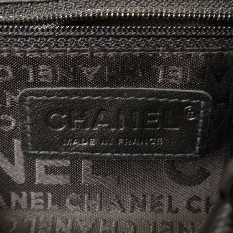 CHANEL 牛皮皮革Accordion Flap銀扣鏈帶肩背袋-5