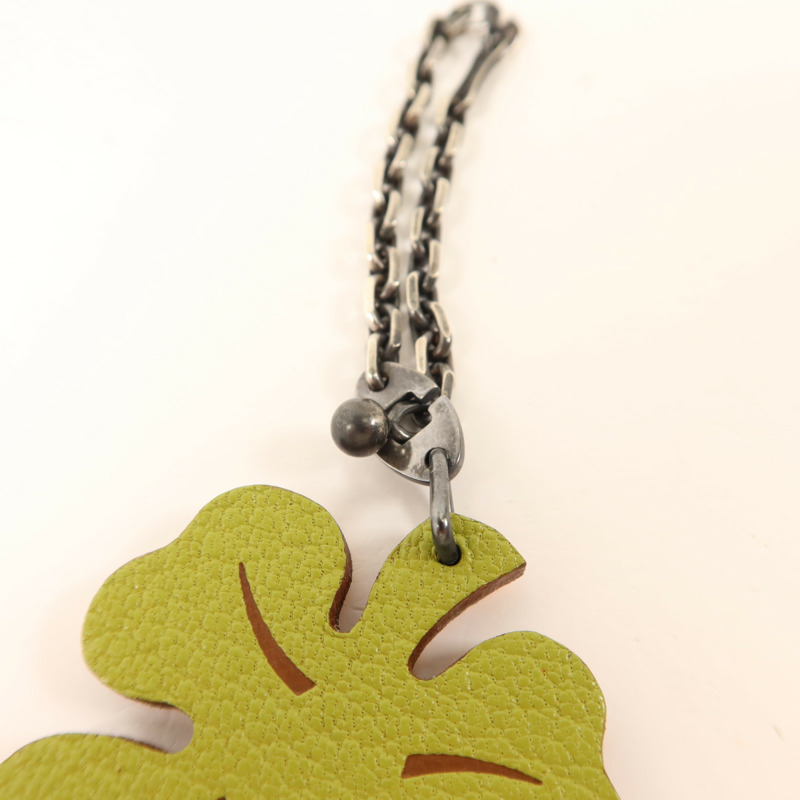 HERMES Cherve皮革Charm掛飾-4