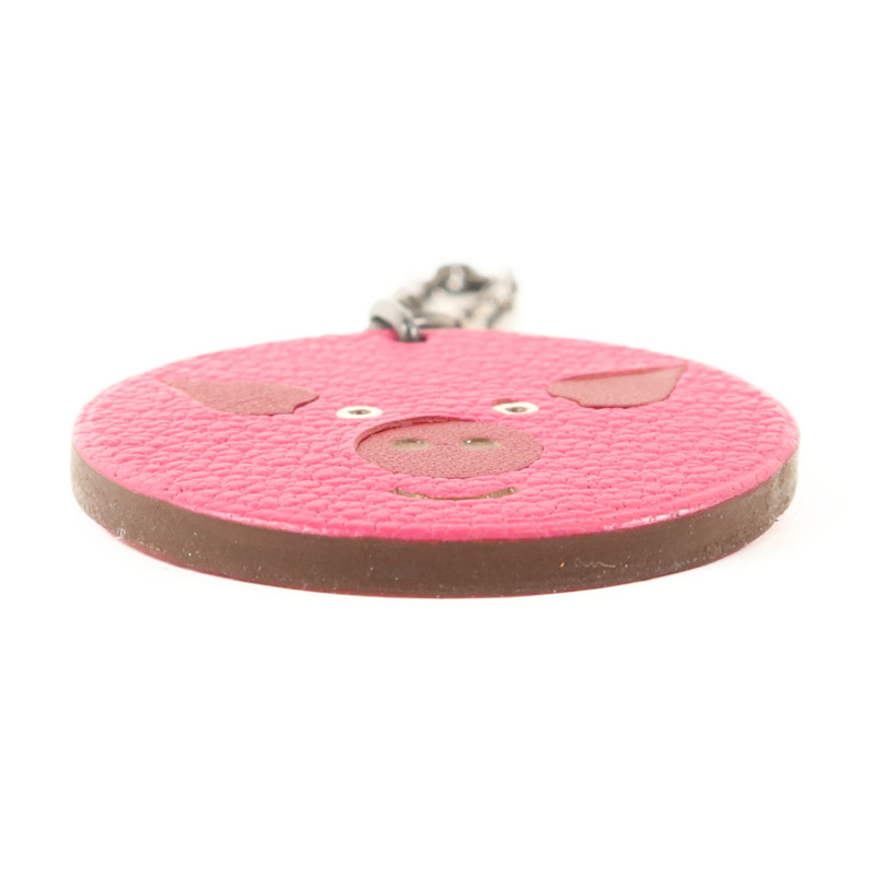 HERMES Chevre皮革Charm掛飾-3