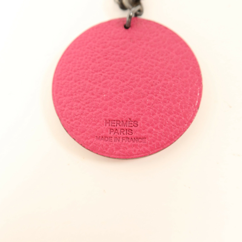 HERMES Chevre皮革Charm掛飾-5