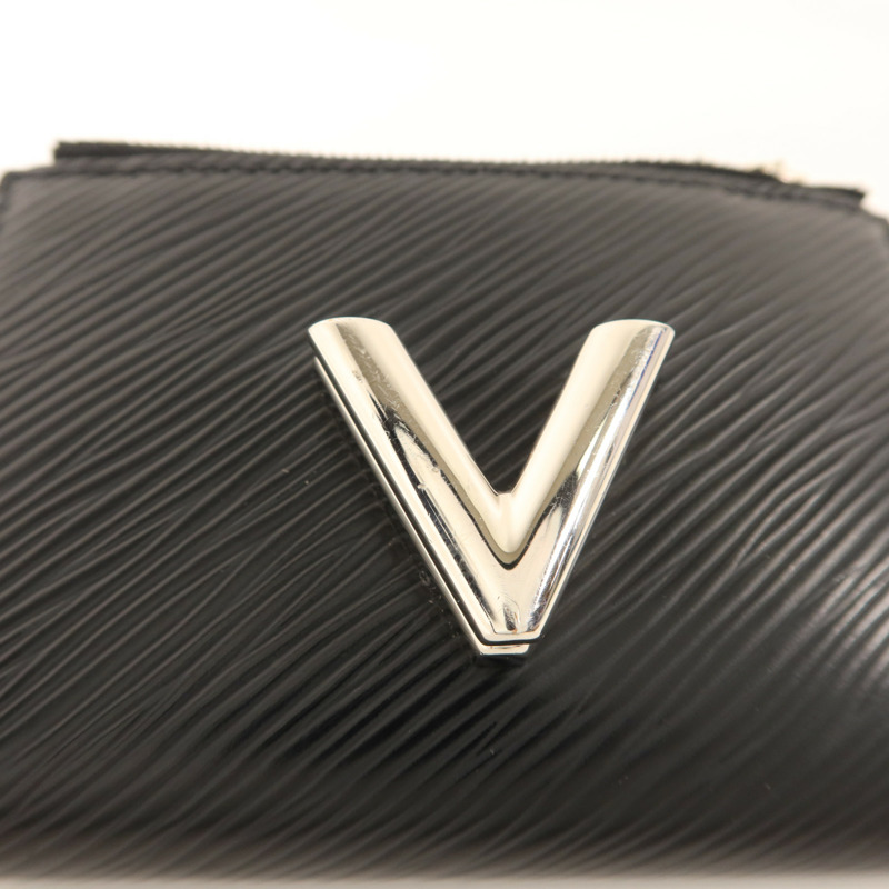 LOUIS VUITTON Epi Twist Wallet銀扣錢包-9